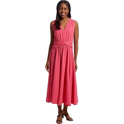 Платье Calvin Klein Gauze Twist Front Aline