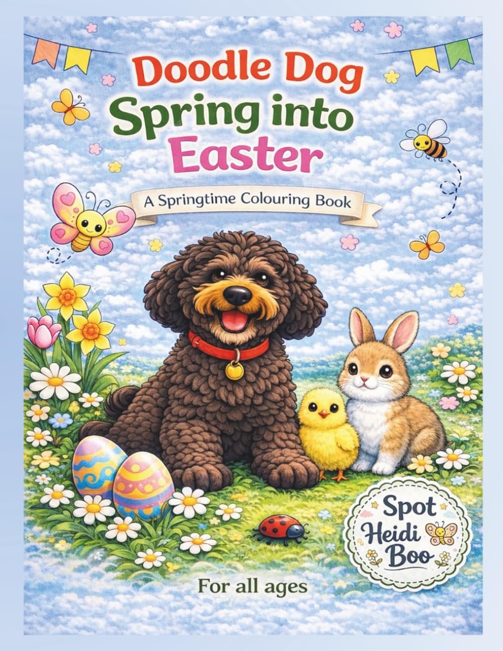 Doodle Dog Spring into Easter: A Springtime Colouring Book (Doodle Dog Collection)