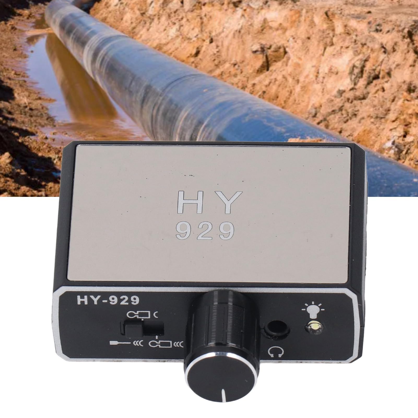 Water Leakage Detector Sound Amplification Underground Water Pipe Monitor for Automobile Repair