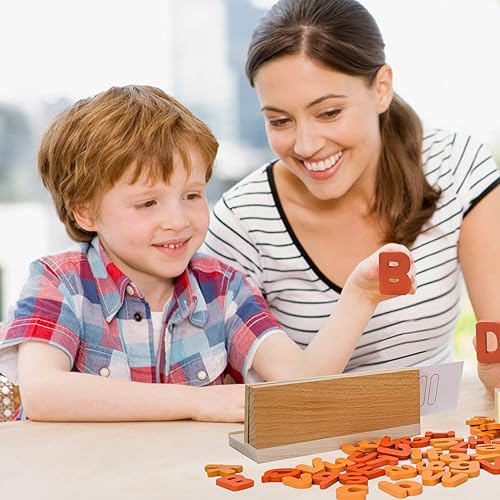 Miniatura 6 de See & Spell Learning - Juguete educativo de construcción de palabras para niños, letras a juego, juguete preescolar de 66 palabras, juego de