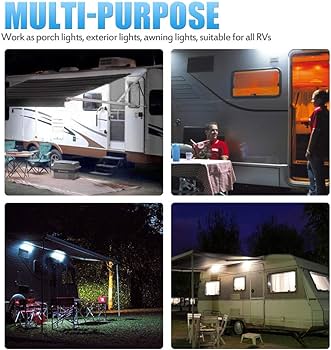 Amazon.com: MICTUNING RV Porch Light 12V - Waterproof Exterior Amazon.com: MICTUNING RV Porch Light 12V - Waterproof Exterior