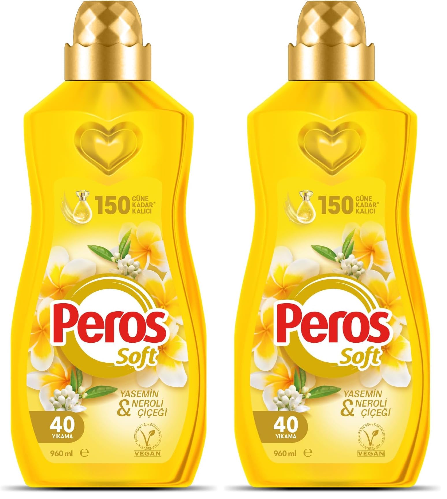 Peros Konsantre Yumuşatıcı Yasemin & Neroli Çiçeği 960 ml (2 paketi)