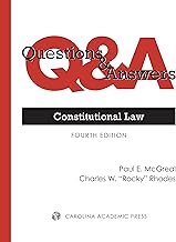 Questions & Answers: Constitutional Law (Questions & Answers Series)