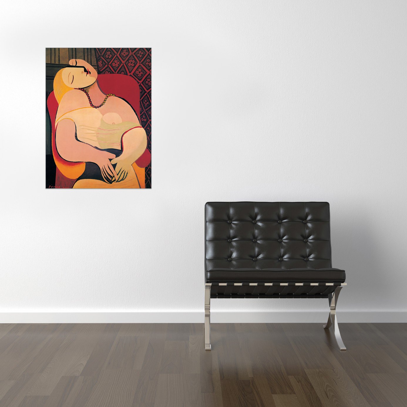 TW21445 PICASSO The Dream Decorative Panel, Wood MDF, Multicolour, 60x80 Cm