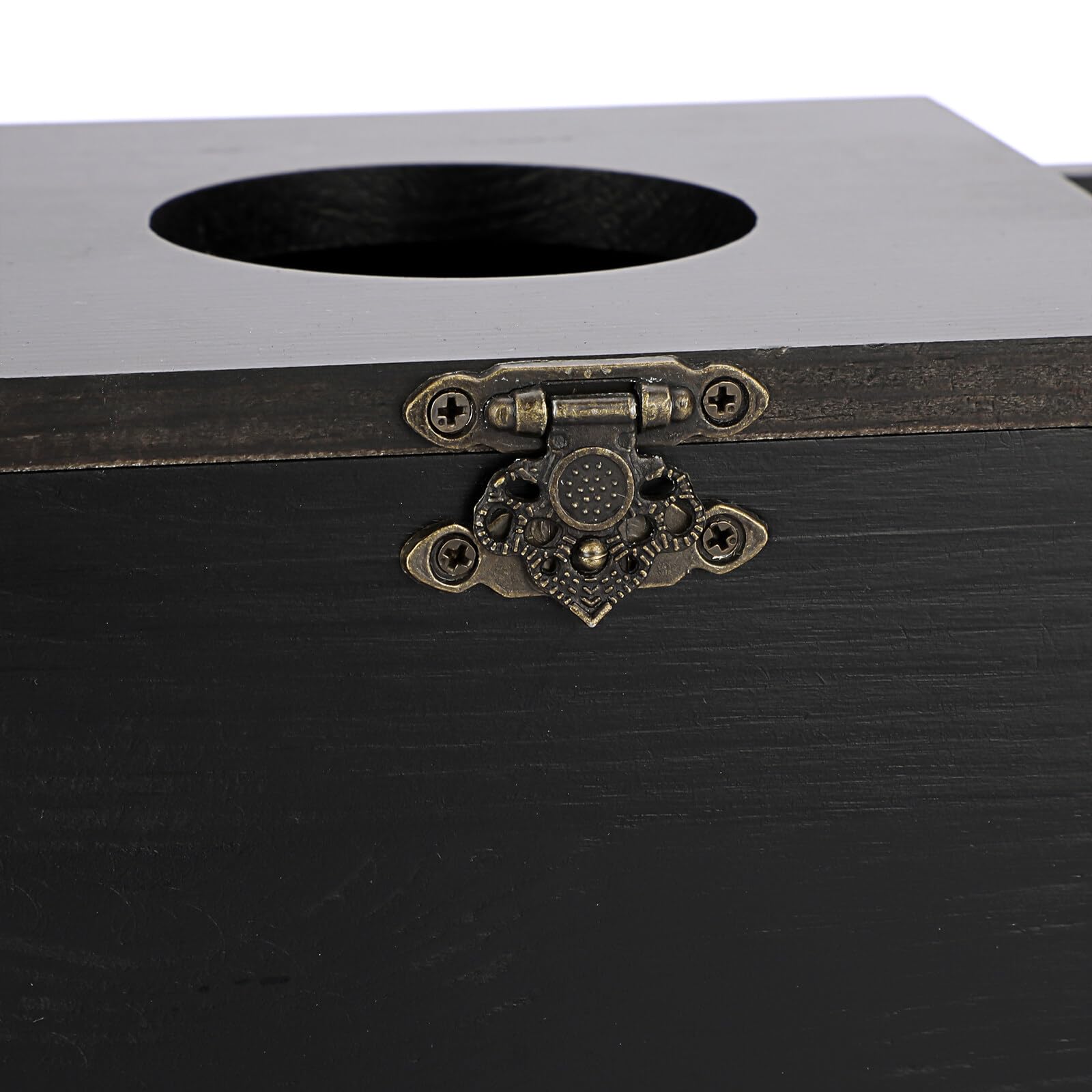 Uinfhyknd Couvercle De BoîTe à Mouchoirs Boho Decor Porte-Mouchoirs En Papier Carré Avec Boucle De Perle En Macramé Organisateur De Mouchoirs DéCor à