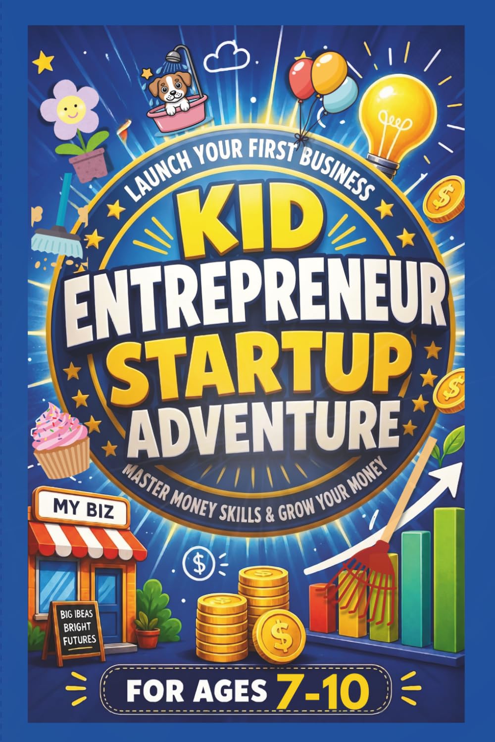 Kid Entrepreneur Startup Adventure: Launch Your First Business, Master Money Skills & Grow Your Money: For 7-10 Year Olds