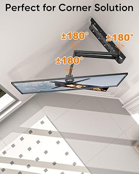 TV Wall Bracket Mount for 13-50 Inch TVs & Monitors