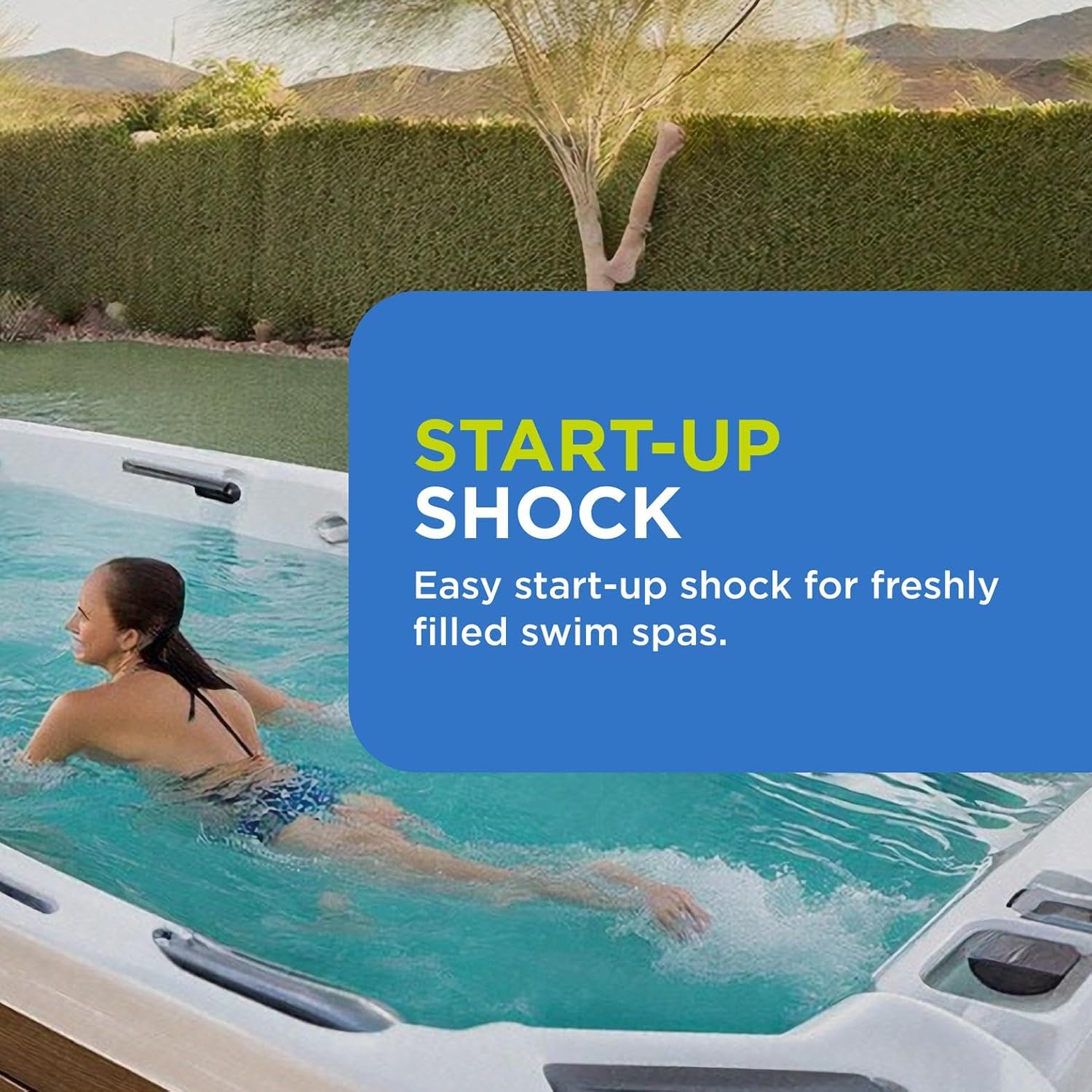 FROG Kick-It for Swim Spas - Start-Up Chlorine Shock Removes Organic Contaminants & Establishes Chlorine Level - Swim Spa Set Up & Treatment - 4 Pack