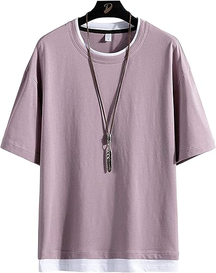 Amtop Tシャツ メンズ 長袖 半袖 無地 100 绵 重ね着風 大きいサイズ ゆったり 五分袖 メンズ 夏服 Tシャツ カットソー 通販 Amtop Tシャツ メンズ 長袖 半袖 無地 100 绵 重ね着風 大きいサイズ ゆったり 五分袖 メンズ 夏服 Tシャツ カットソー 通販