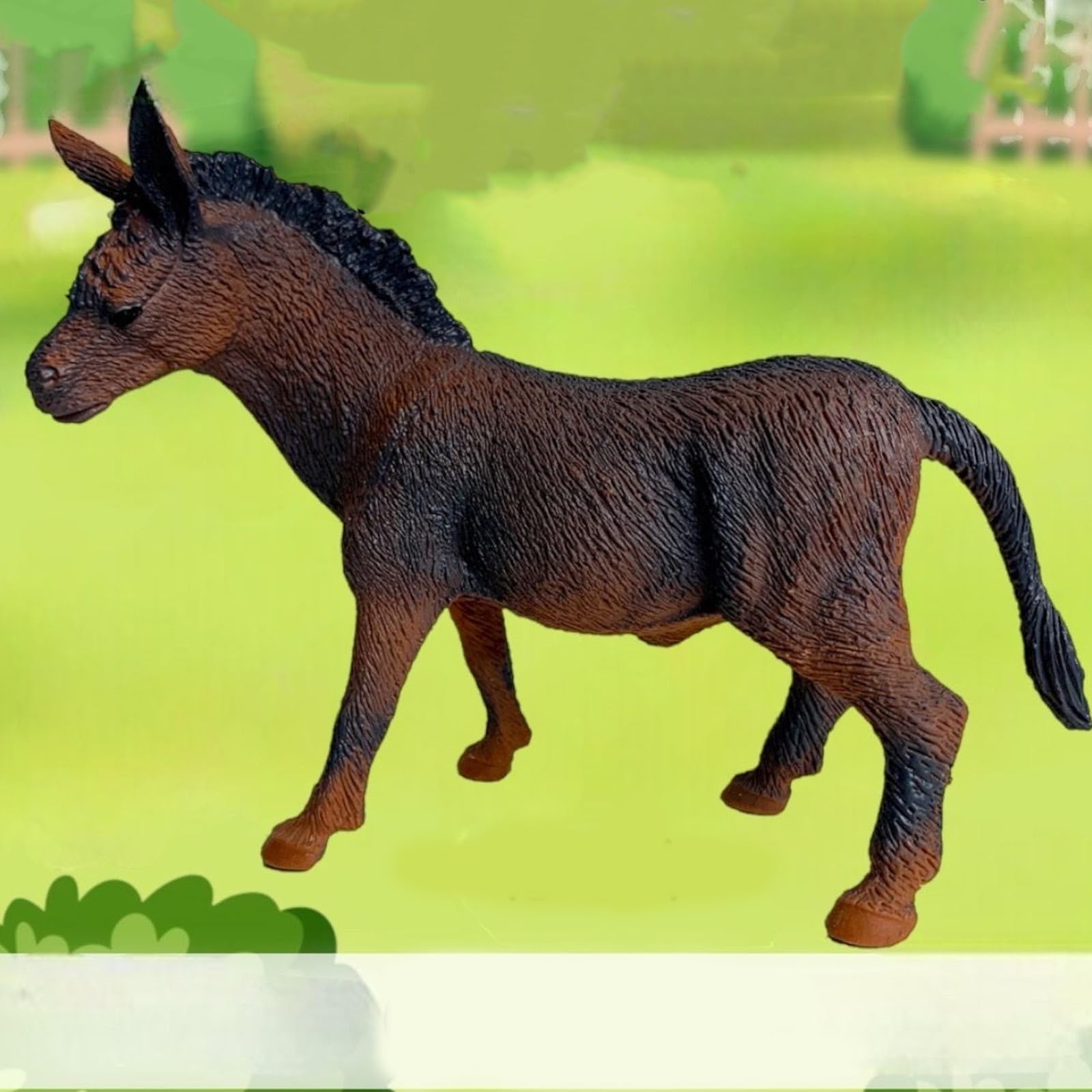 6 realistici Figure Animali da Fattoria Set Figurine plastica da Fattoria playset per Bambini Giochi educativi e Decorazioni per la casa Figurine Animali realistici