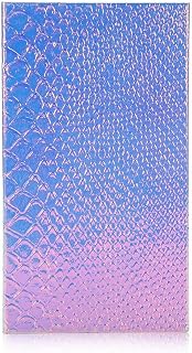 Magnetic Cosmetics Palette, Empty Magnetic Makeup Palette Eyeshadow Blush Cosmetics Makeup Storage Box Mermaid Gradient Color 18 × 10 CM