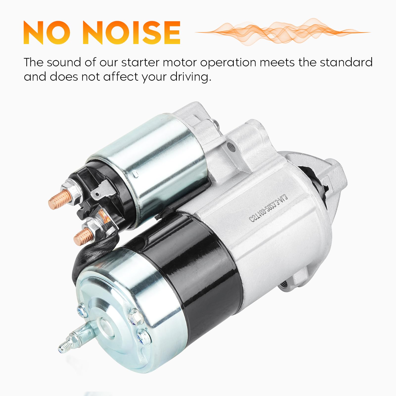 Starter Motor For Kia Optima 2001-2006 & Hyundai Santa Fe/Tucson 2003-2008 – 12V, 1.2KW