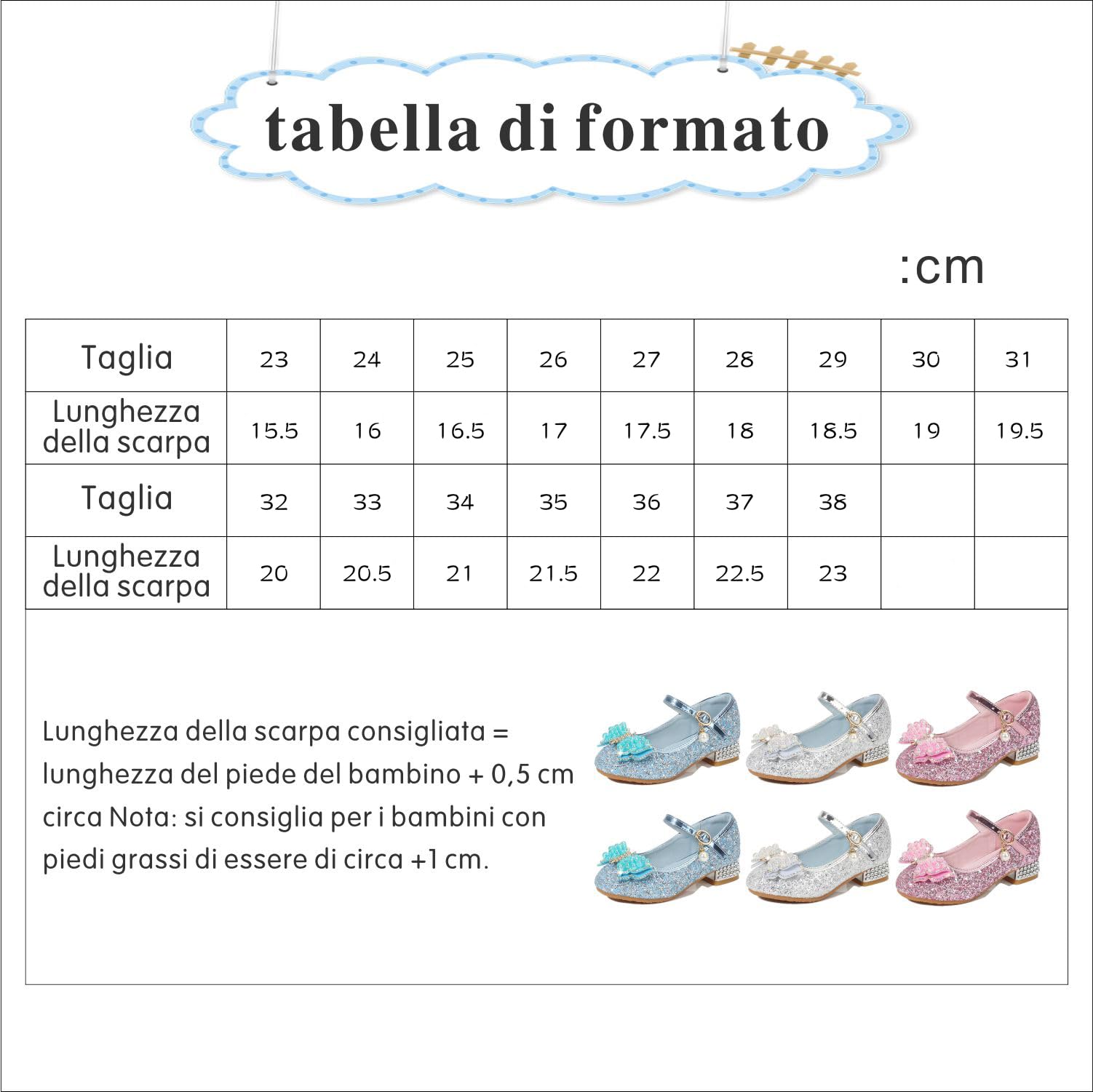 Mädchen Prinzessin Schuhe Kinder Sandalen Glitzer Schuhe Hoher Absatz Partei Glitzer Kristall Heels für Kinder Karneval Verkleidung Party Aufführung Fasching Tanzball