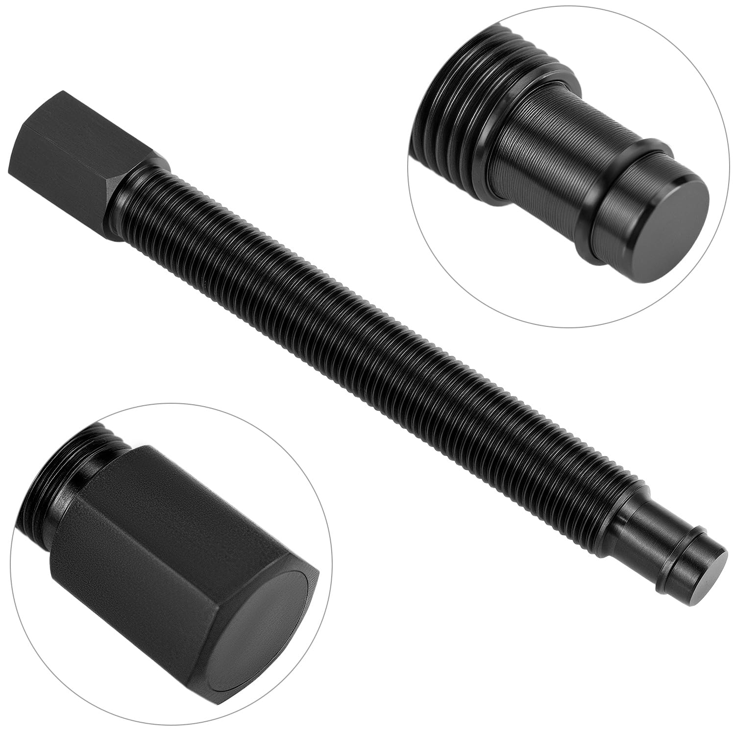 QWORK® 13 Pezzi Kit estrattore per Volante, Harmonic Balancer, estrattore per volano