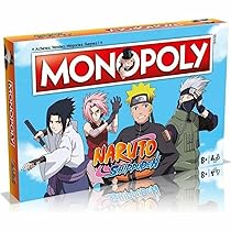 Winning Moves 0293 Monopoly Naruto Shippuden (lingua francese)