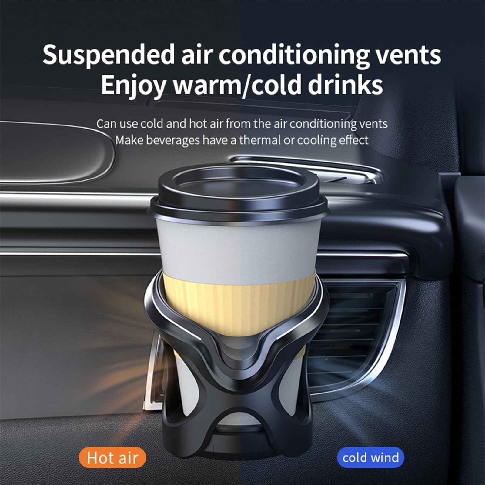 Cendrier De Voiture Pour Porte-Gobelet Voiture Universel Sans Lumières