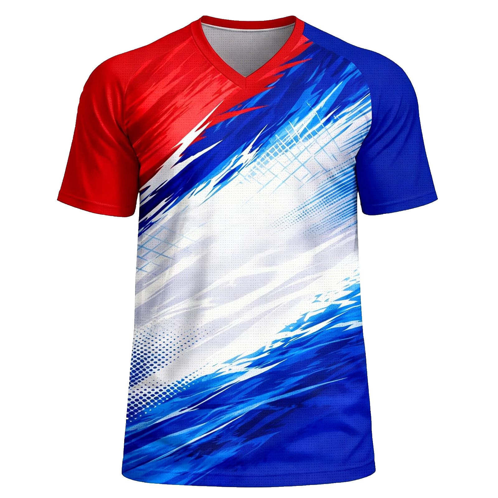 Mens T Shirt Football Fan Team Themed Graphic Shirts Crew Neck Short Sleeve Soccer Fan Tops Vintage Casual Tshirts Athletic Football Tees Training Matches and Casual Wear