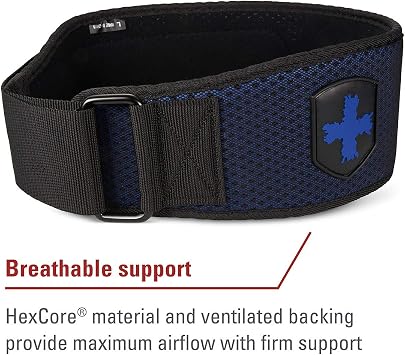 Harbinger Weightlifting Belt - Red, 4.5 Inch, Small