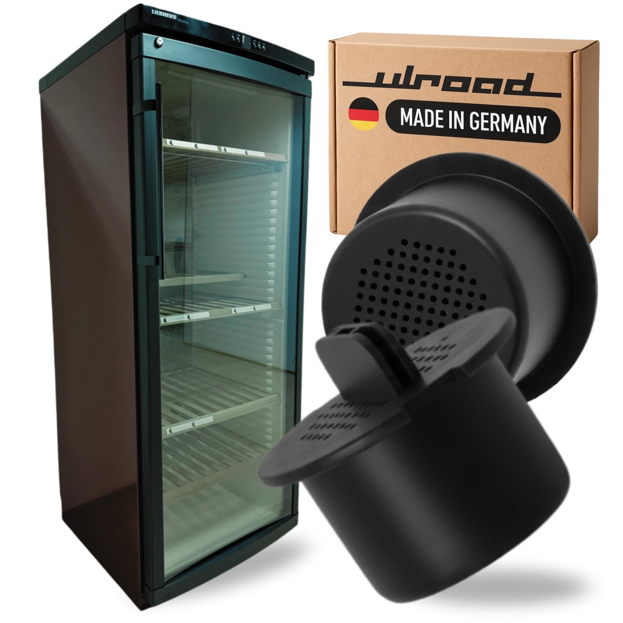 2 filtros de carbón activo para vino compatibles con Liebherr 7433243 para frigorífico, para vinos Miele 9447050 5466530 Bosch 00467217