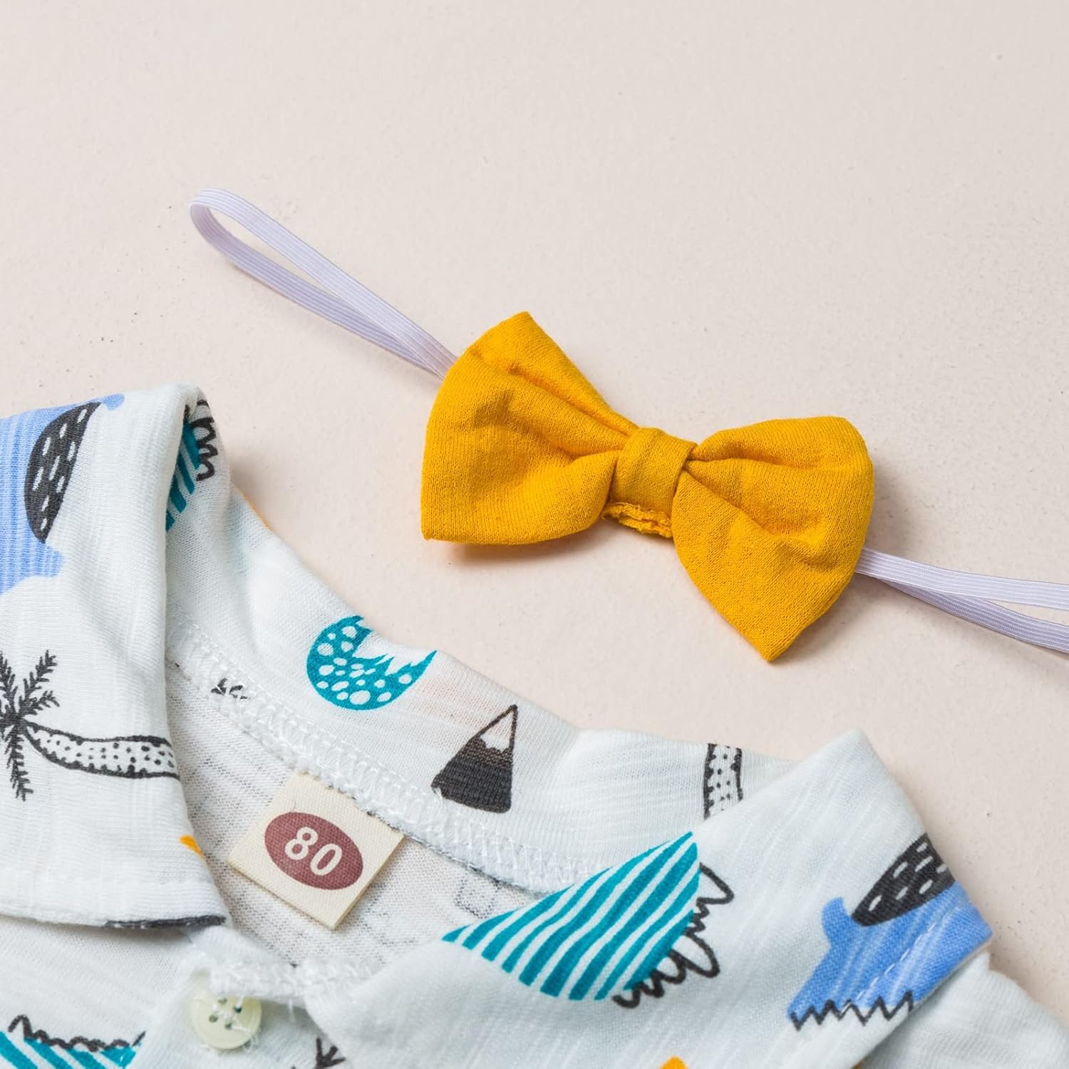 Toddler Baby Boy 2 Piece Outfit Summer Casual Print Tops And Short Pants Set 3-18M Outfits Toddler Kids Clothes Sets : Sports & Outdoors
