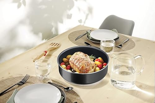 Tefal Ingenio L1599902 10-Piece Cookware Set, Frying Pans, Pans and Lids, Handle, Non-Induction, Non-Stick Coating, Stackable, Dishwasher Safe, Made in France, Easy On - 3