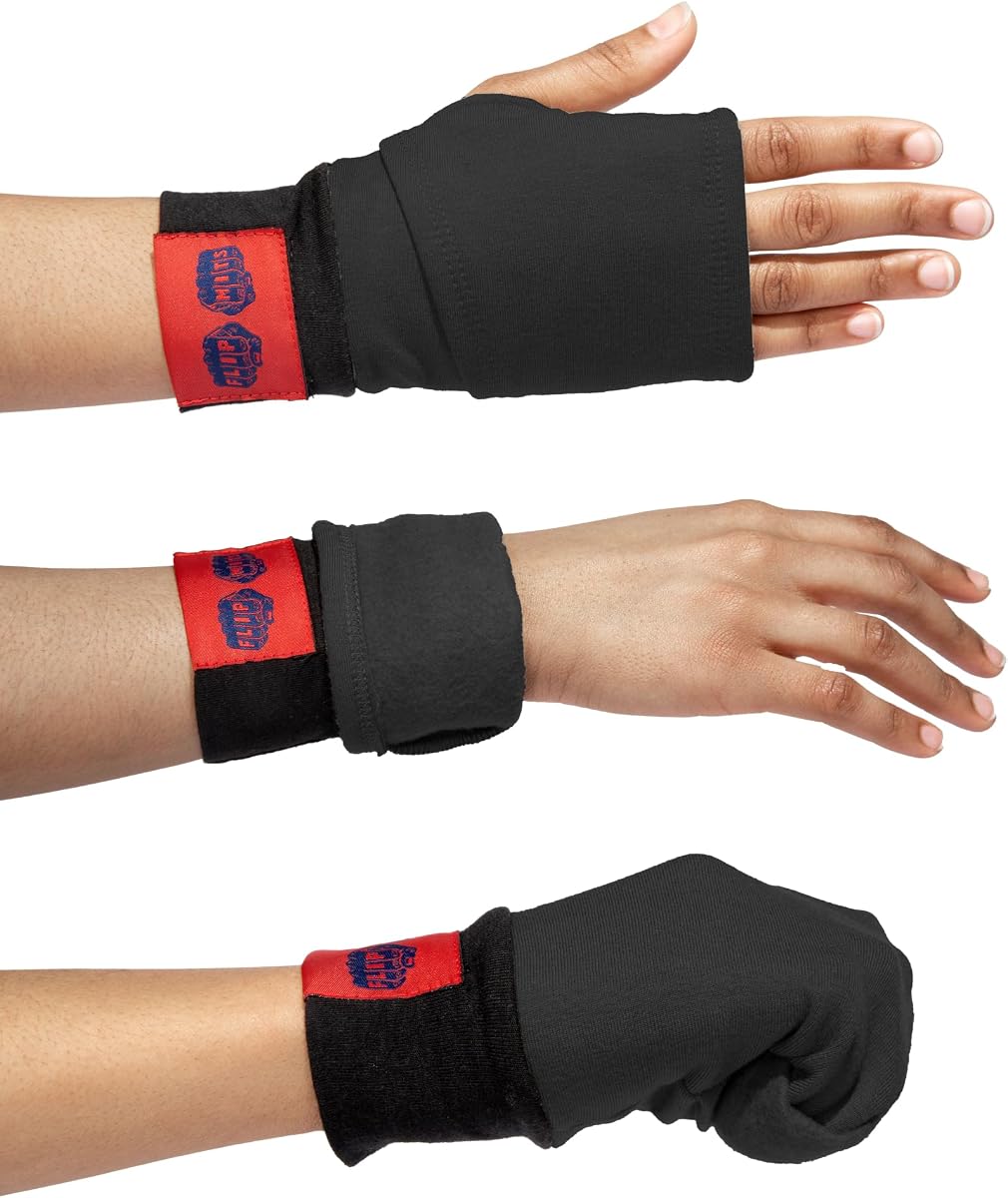 Fingerless 3-in-1 Performance Gloves | Running, Hiking, Gym Workouts, Cycling, Yoga, Pilates, Driving, Sewing, Video Games, Sweat Wicking, Insulating