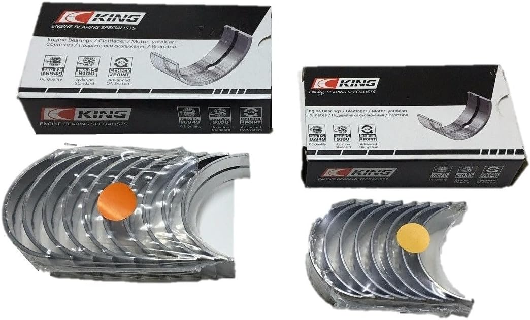 Re-Ring Kit compatible with 1976-1980 Chevrolet 305 Car And Truck Gaskets+Bearings & Rings (std bore)