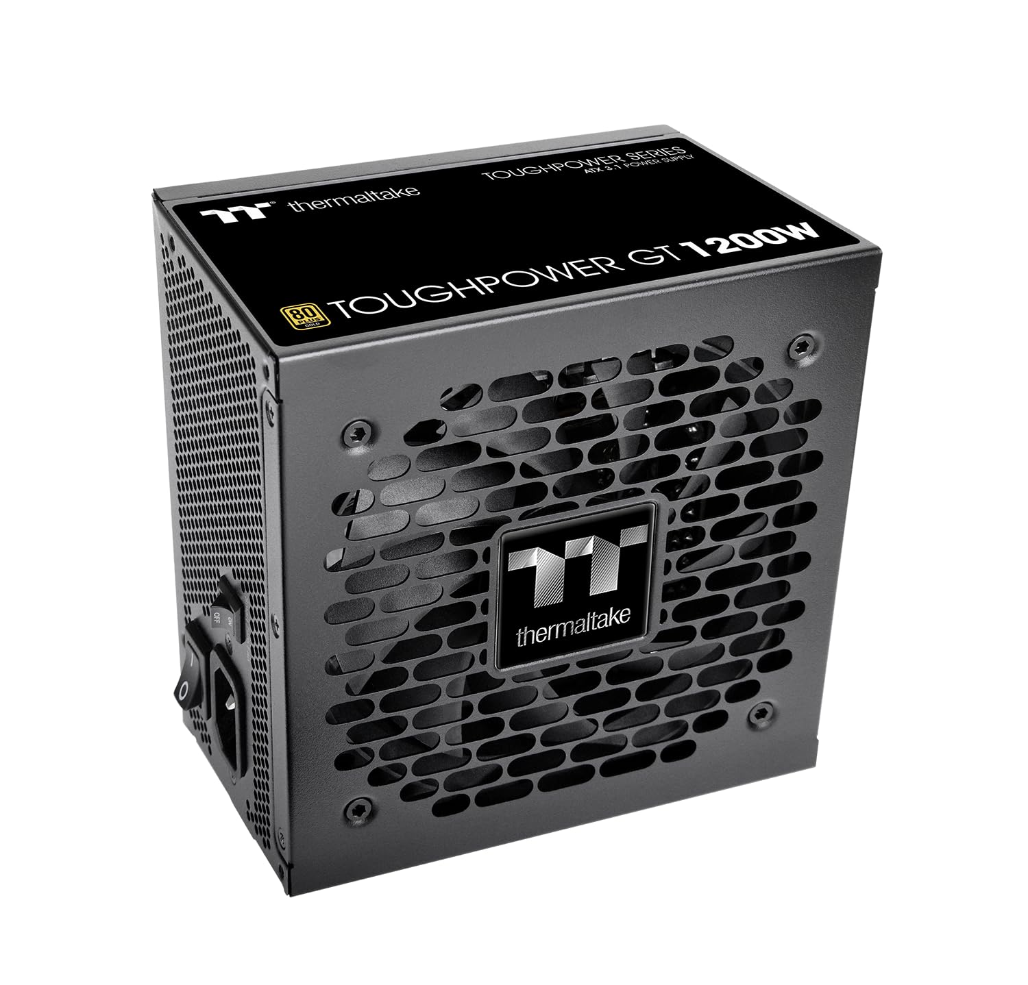 Thermaltake Toughpower GT 1200W | ATX 3.1 | PCIe 5.1 12V-2x6-Anschluss | ultraleise Smart-Zero-Funktion | Low Profile Kabel | 80+ GOLD | Modular