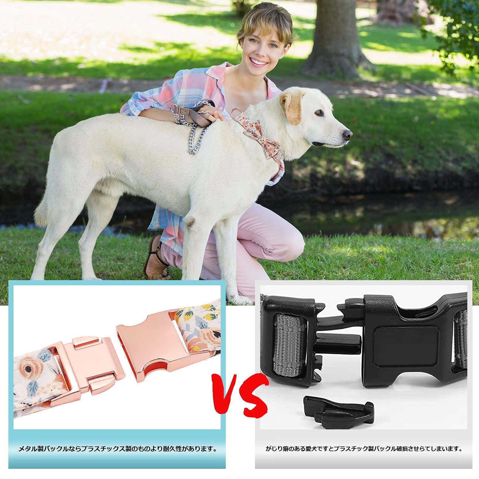 Amazon | 【XZQTIVE】犬首輪 中型犬 犬用訓練首輪 通気性 小型犬 大型