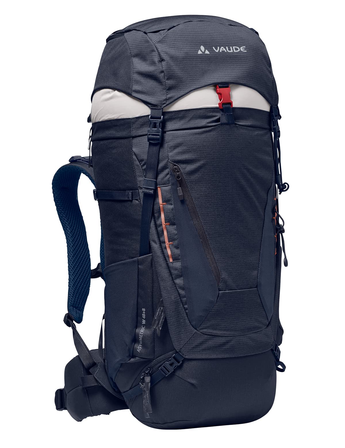 VAUDE Asymmetric 42+8 Mochila Unisex adulto (Pack de 1)