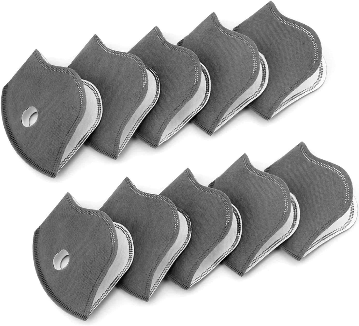 Activated Carbon Replacements Filters Parts for Dust_Mask, Pack of 10