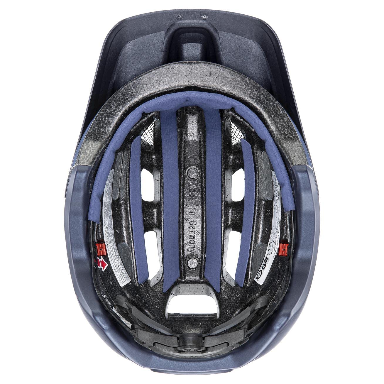 uvex Finale 2.0 Fahrradhelm, deep Space-Azure matt, 52-57 cm – Ansicht 4