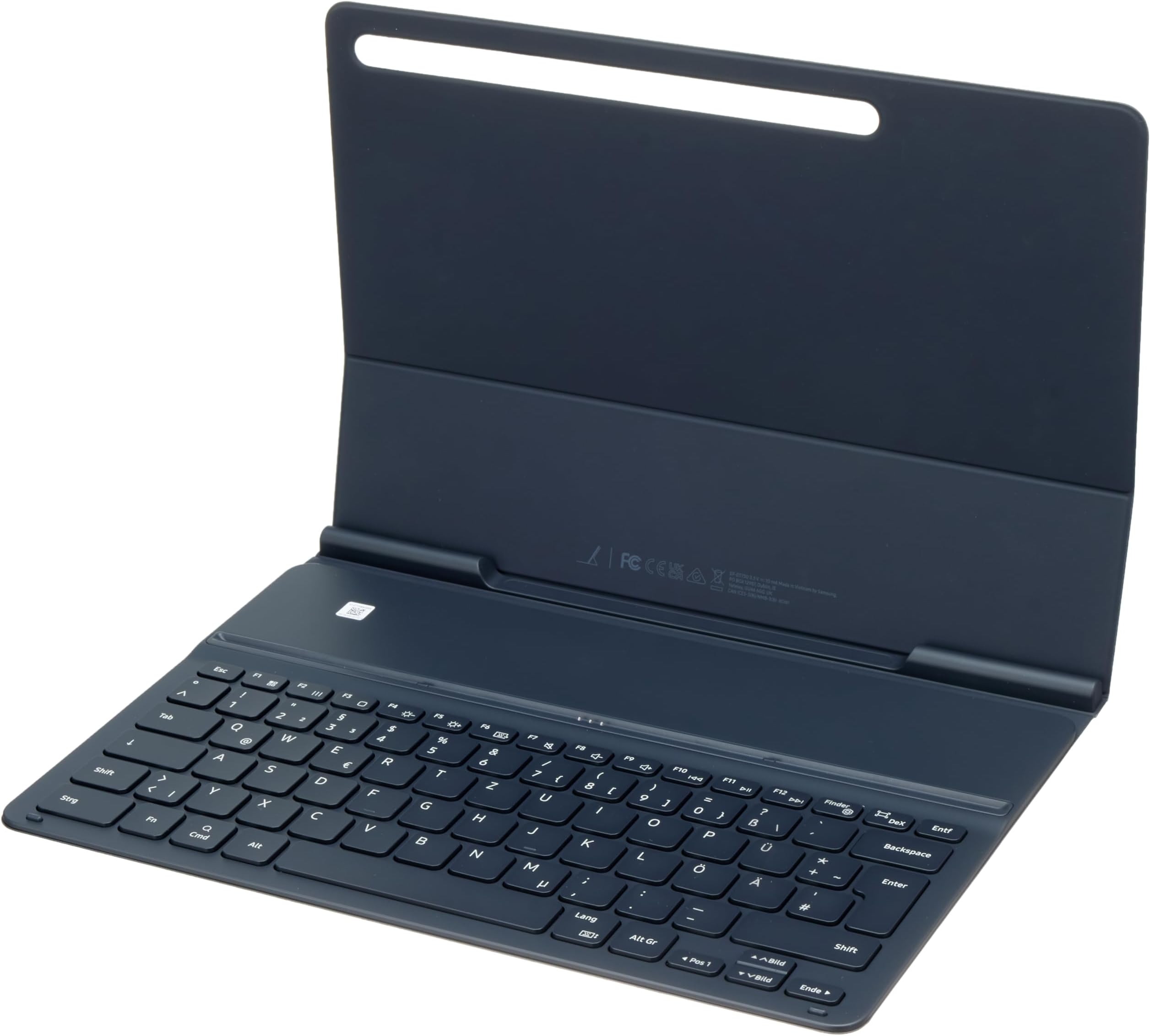 Samsung EF-DT730 Book Cover Keyboard Slim for Galaxy Tab S7+ / Tab S7 FE Black