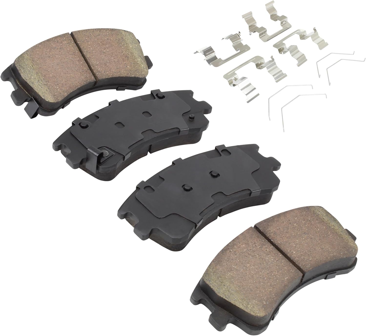 QUALITY-BUILT Front Ceramic Brake Pads, Black Series 1003-0957C, Compatible with 2003-2005 Mazda 6