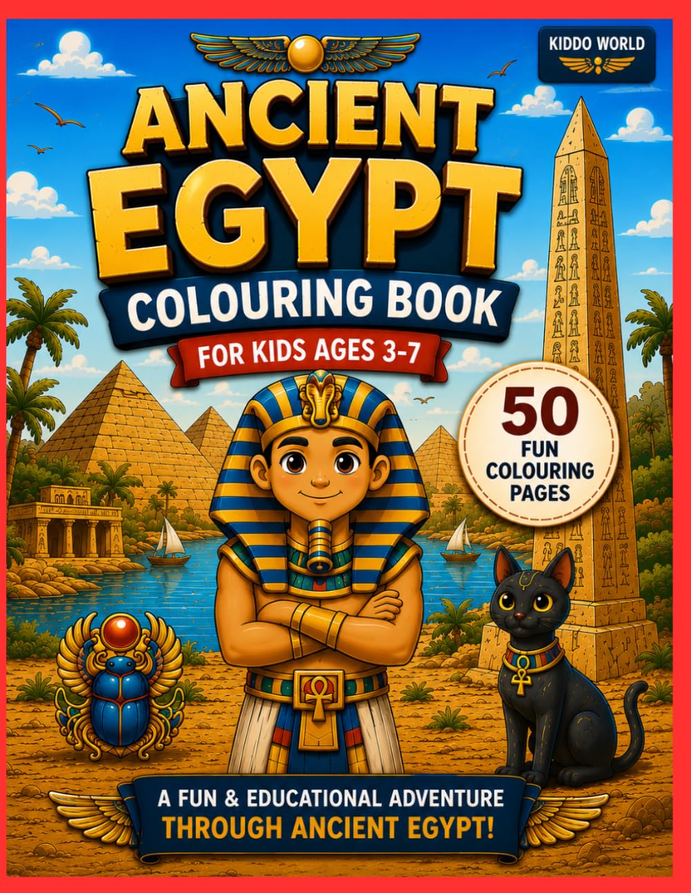 Ancient Egypt Colouring book