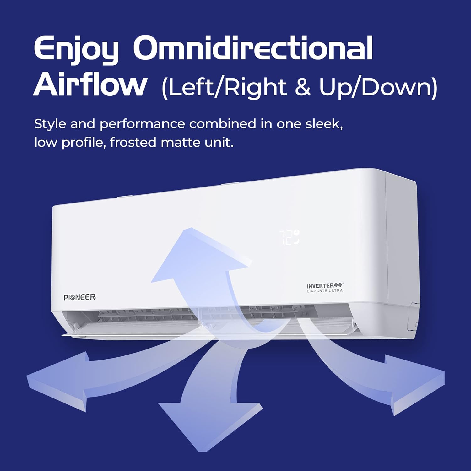 Pioneer Diamante Pioneer 12 000 Btu Mini Split Pioneer® Diamante