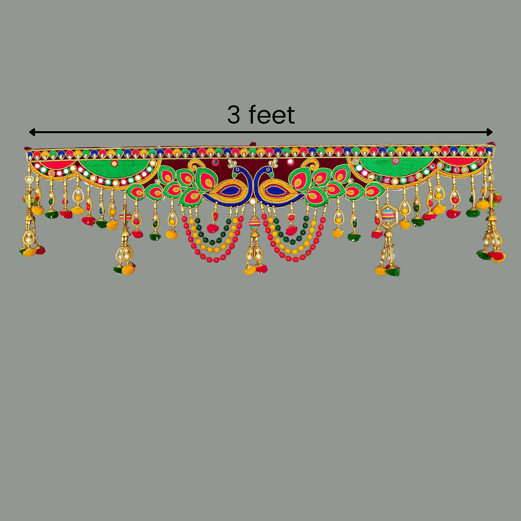 REPTUM DECOR Plastic Door Hanging (37 inch, Multicolour) - Image 2 thumbnail