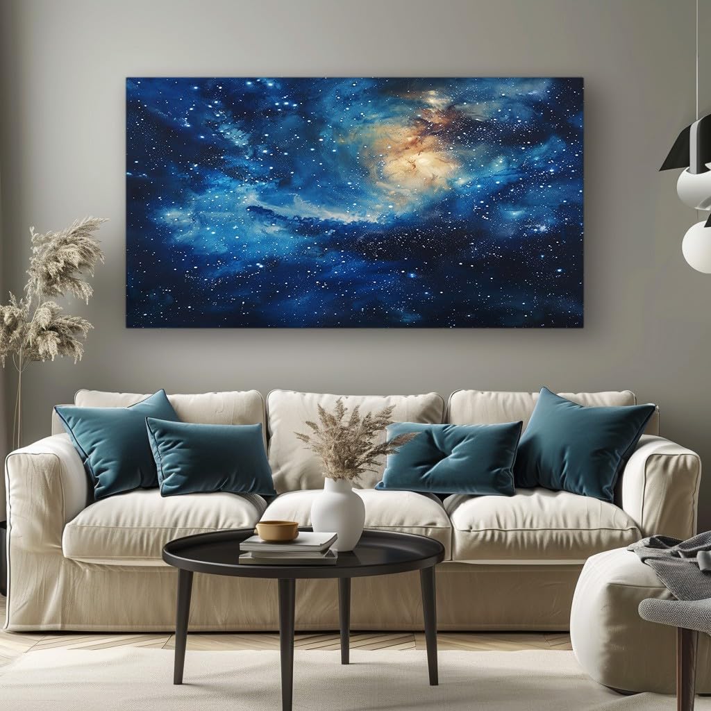 MKBKLI Blue Starry Sky