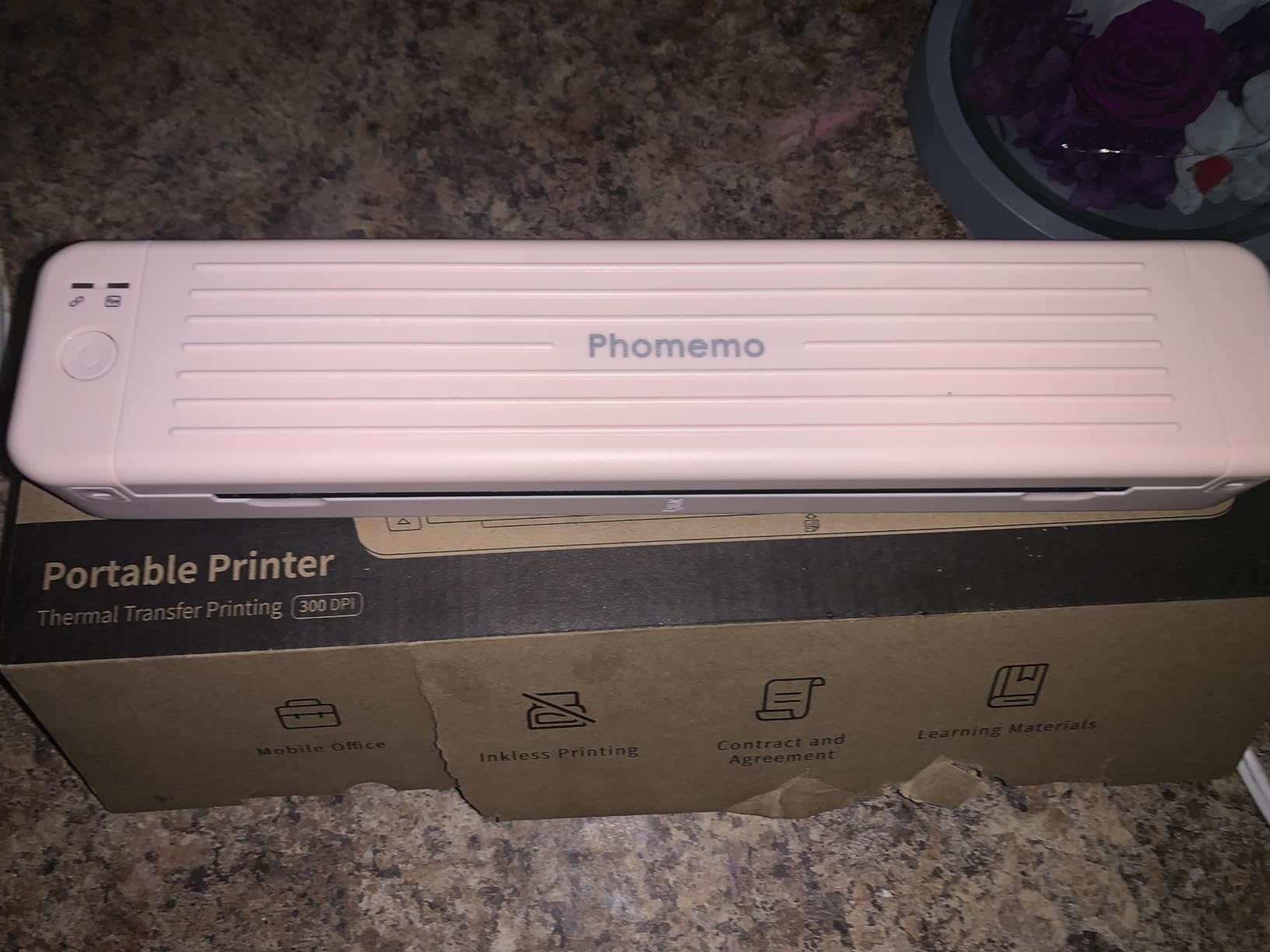 Phomemo P831ポータブル熱伝達プリンター