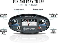 Vista 15 de Detector de metales Bounty Hunter TK4 Tracker IV, Detector de metal, Negro