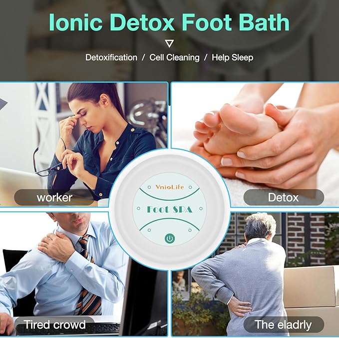Máquina de Desintoxicación Iónica para Pies con Pantufla miniatura 5