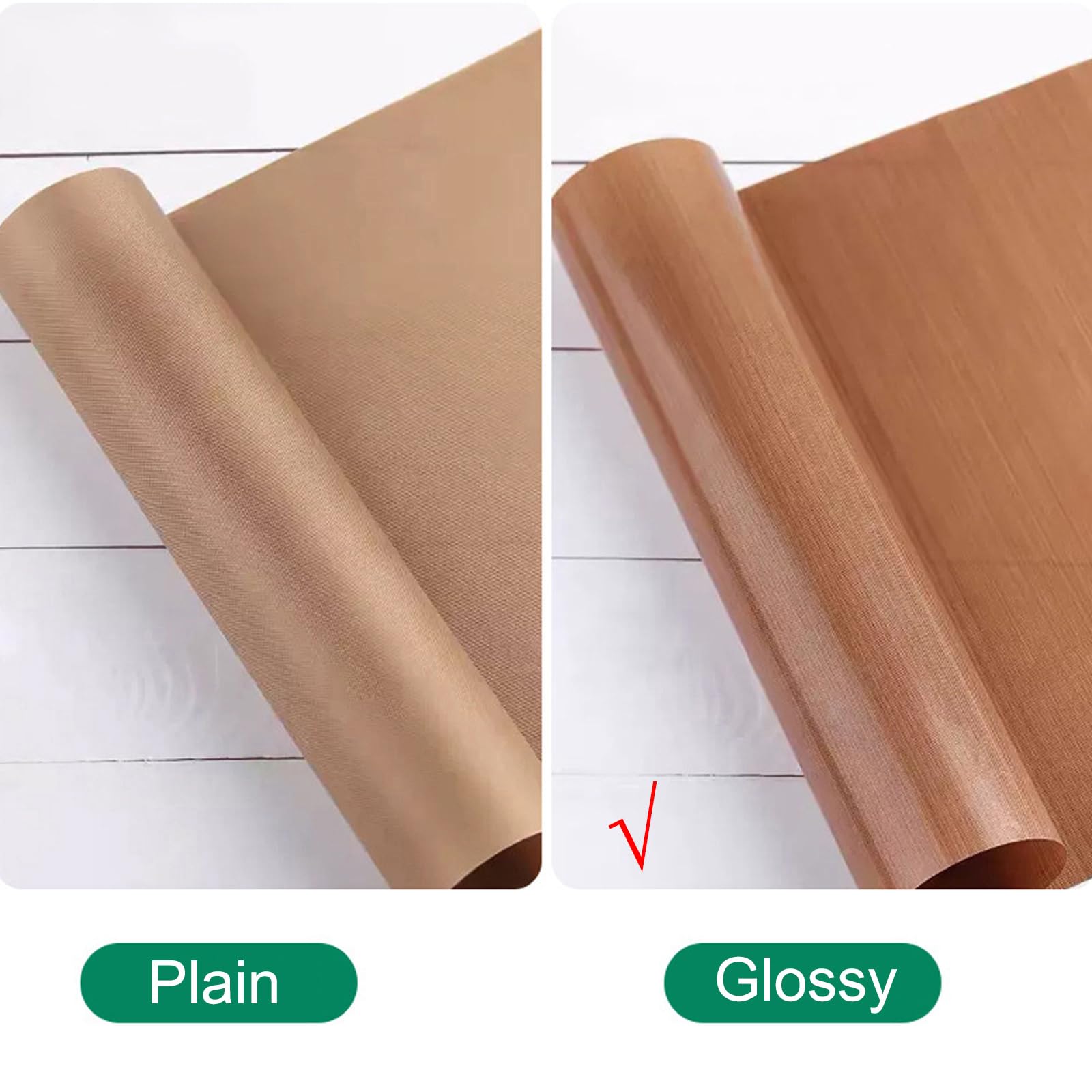 6Pack Sheets Washable Teflon Oven Liners,30x40cm Heat-Resistant Silicone Baking Mat,Reusable