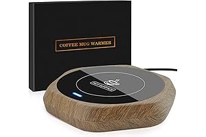 Gravity-Sensing Smart Drink Warmer for Coffee, Tea, Milk, or Candle Wax |...