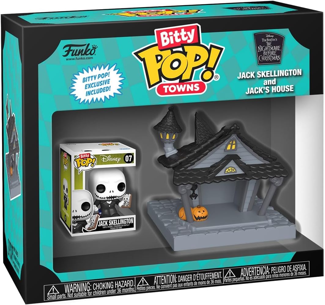 Funko Pop! Bitty Town: The Nightmare Before Christmas- Jack and Jack's House