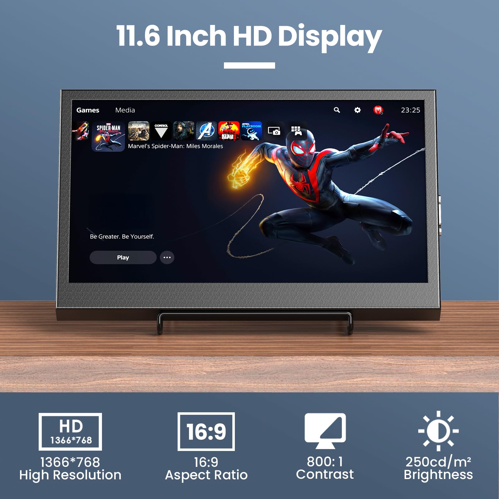 Amazon.co.jp: Eyoyo 小型モニター HDMI - 12インチ ミニセカンダリ