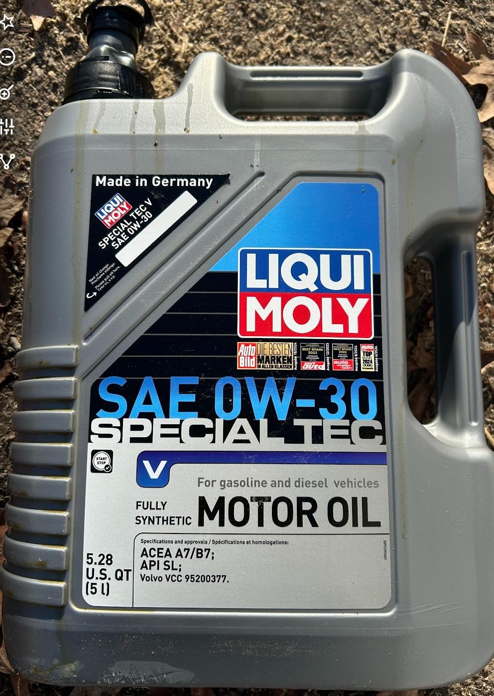 車 リキモリ LIQUI MOLY SPECIAL TEC V 0W-30 5L