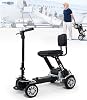 VOCIC Upgrade Mobility Scooter, Lightweight Carbon Fiber Electric Motorized Scooter for Adults, Foldable Compact Mobility Scooters, Load Capacity Up to 330LBS, Airline Approved, D71
