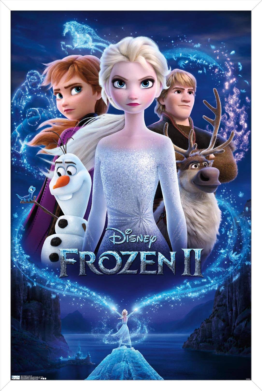 【新品未使用】アナと雪の女王 ポスター 全10種 ホログラム シネマコレクション 楽天市場】アナと雪の女王 1&2 3D ホログラムポストカード集（30枚