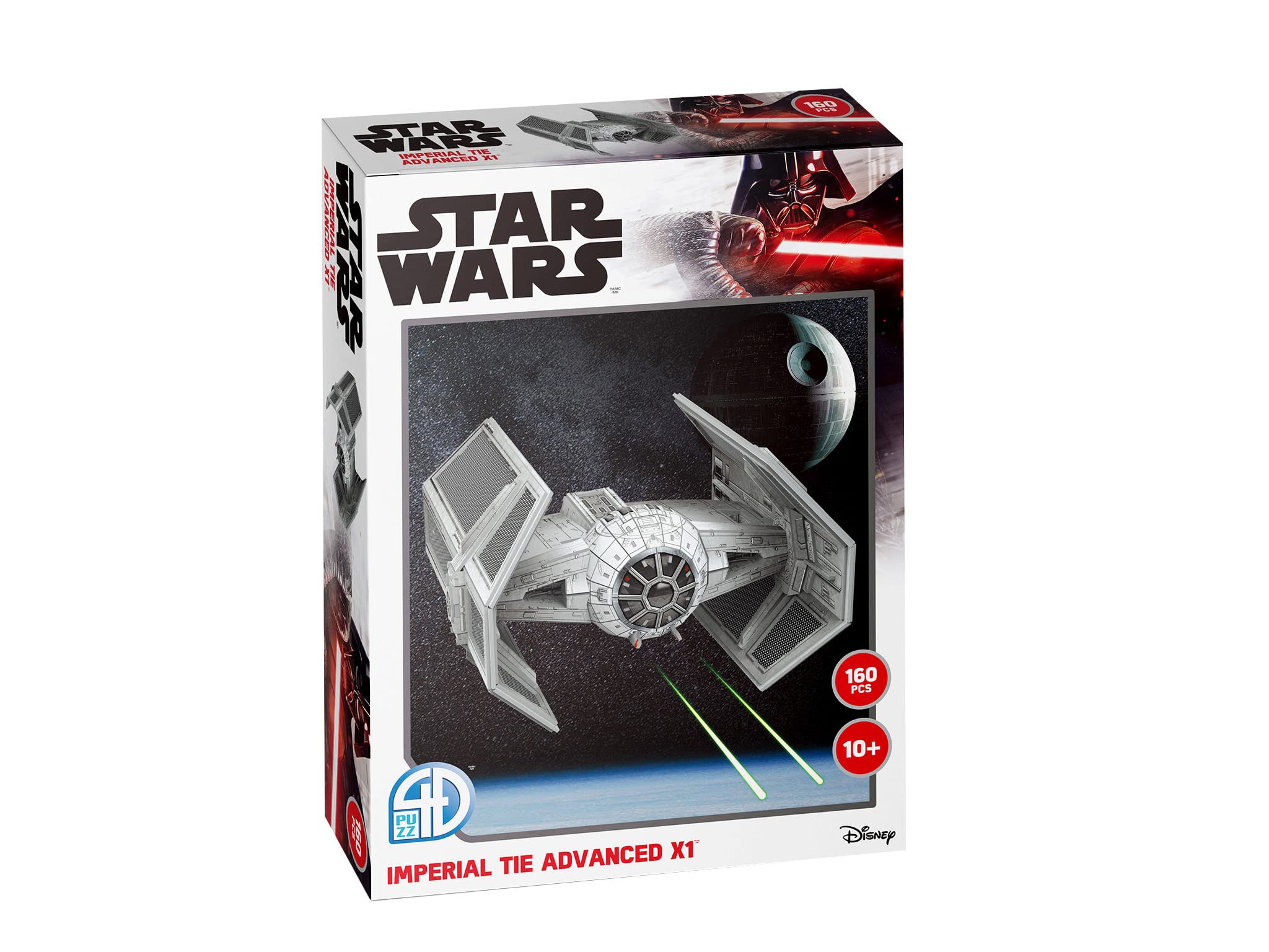 Revell Star Wars Kartonmodellbausatz I Detailgetreuer Modelbausatz des Imperial TIE Advanced X1 I für Jung und Alt I 160 Teile I für Star Wars Fans I Ideale Geschenkidee für jeden Anlass
