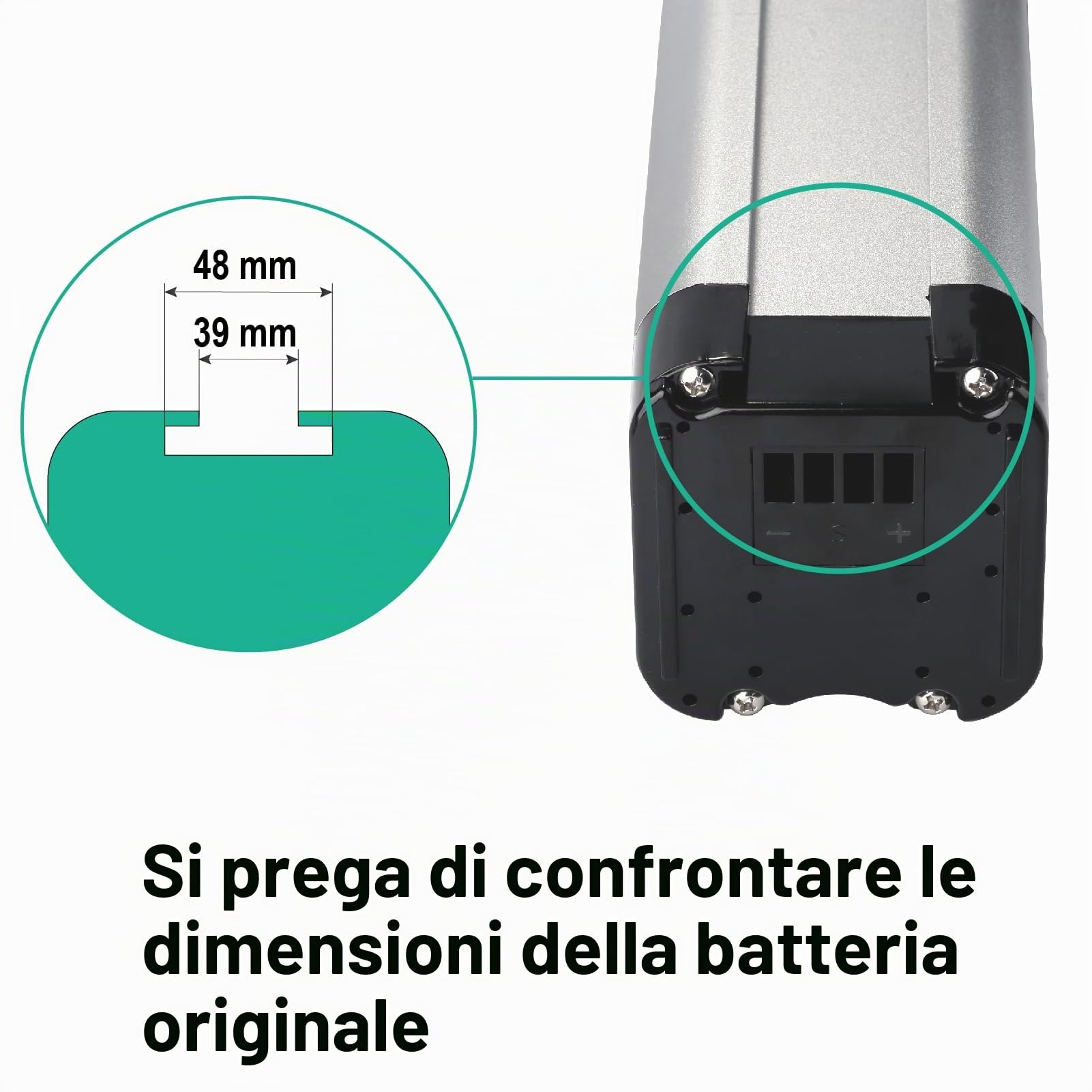 Sostituzione per Phylion Zhenlong/ZL07010-F Trio MiFa Rex batteria per e-bike XH259-10J 24V 12Ah batteria di ricambio per bicicletta elettrica